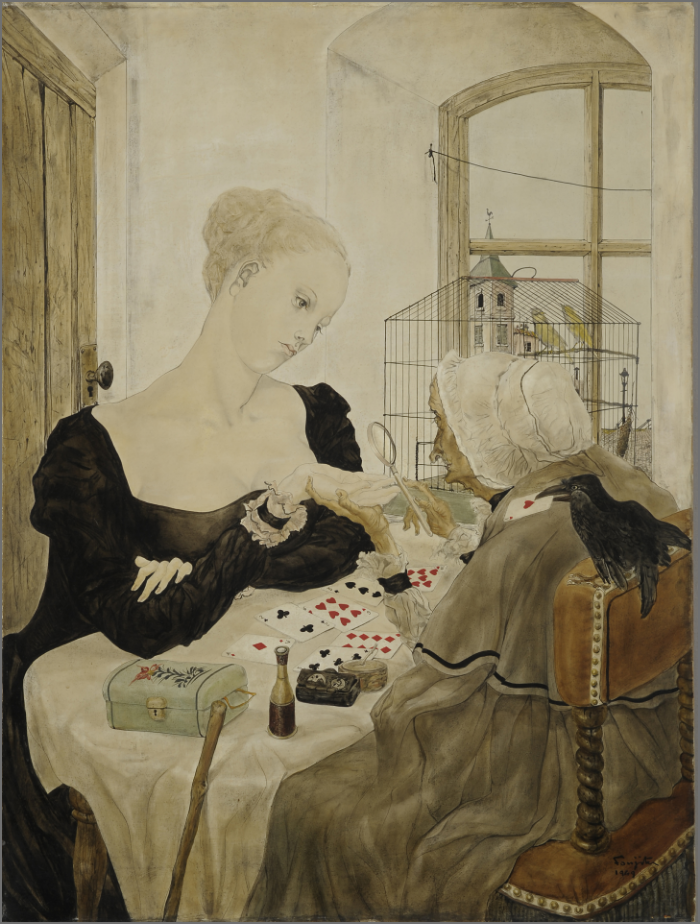 藤田嗣治《自画像》1929年 名古屋市美術館