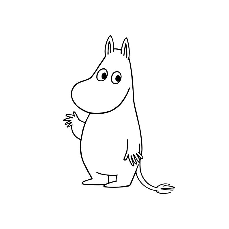 ムーミンイラスト